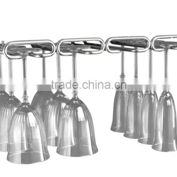 Best Decorative Hanging Wine Glass Rack for Kitchen photo-5