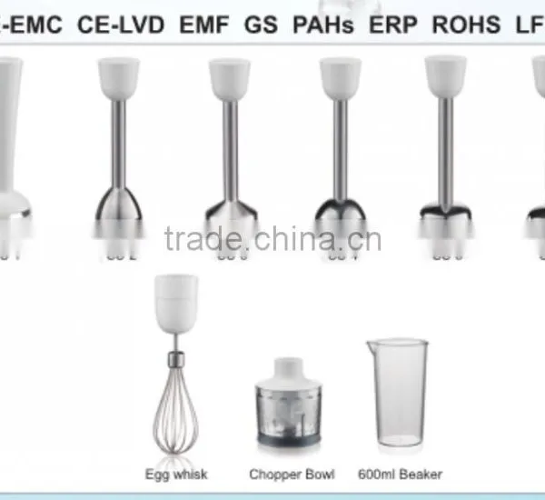 600W 2 Speed DC Motor Deluxe Design Hand Blender With CE GS ROHS LFGB photo-2