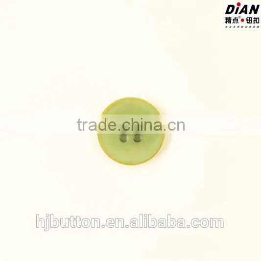 2016 DIAN Garment Button Type Corozo Button Fire-polishing Green Color photo-2