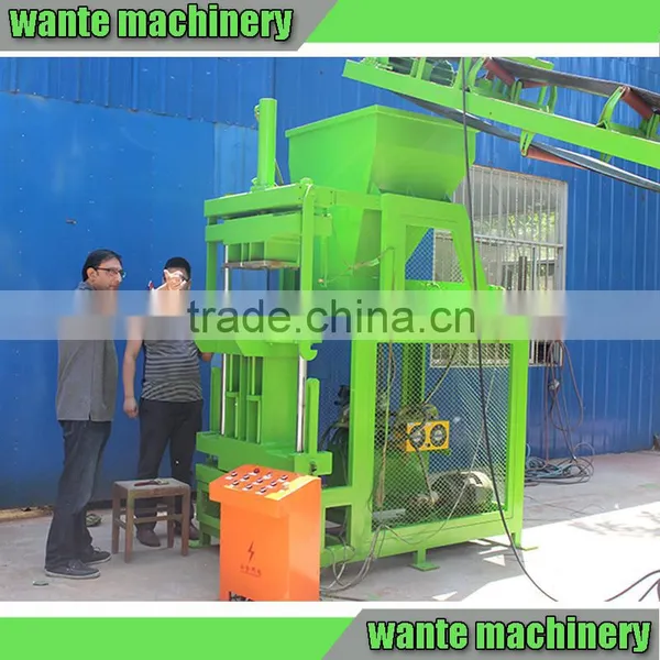 WANTE BRAND WT2-10 Auto Brick Machine for Clay Interlocking Bricks photo-2