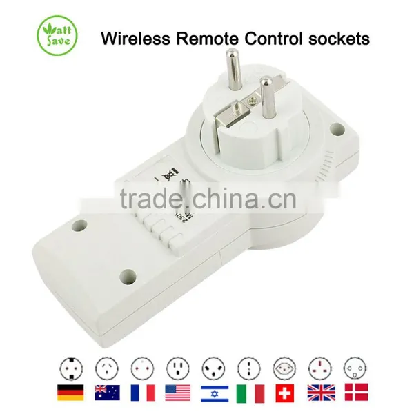 Electric Wireless Remote Control Socket Set Europe Plug K09 3+1 photo-3