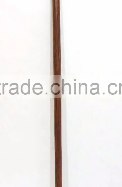 Beautiful Brass Dog Handle Walking Stick/Antique Golden Finishing Handle Walking Stick/Brown Wood Walking Stick Wk1125 photo-5