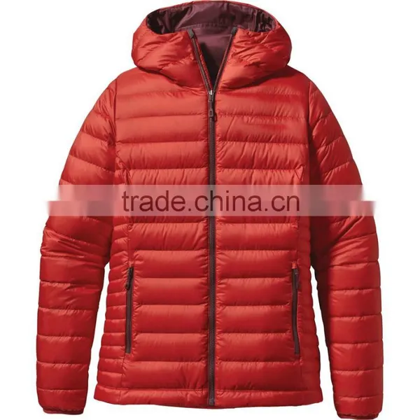 Warm Duck Down Padding Jacket With Hood