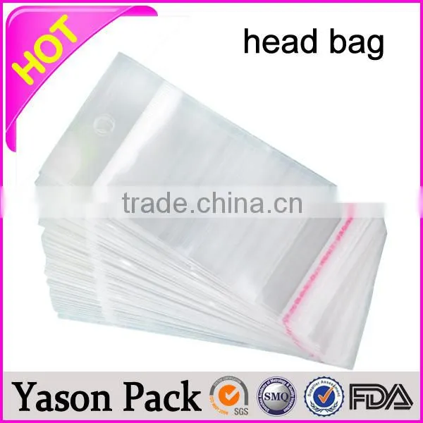 YASON Packaging Design Header Cards Printed Clear European Opp Header Hanging Opp Envelope Bags Paper Header Card photo-6