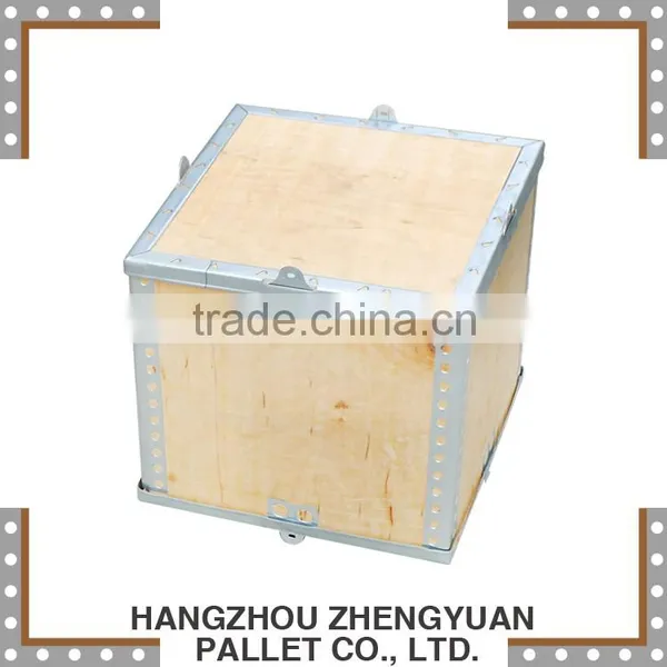 Plywood Folded Packaging Boxes With 4 Parts