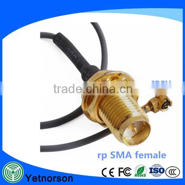 Mini PCI U.FL / IPX to RP-SMA Female Jack Pigtail Cable For PCI Wifi Card 10cm photo-6