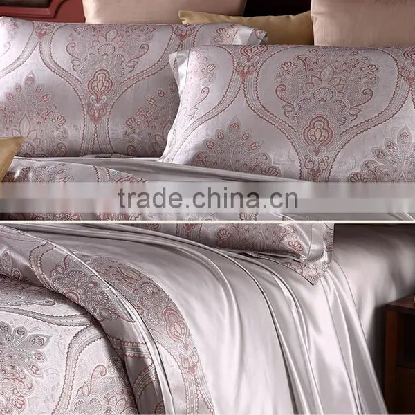 100% Mulberry Silk Satin Jacquard Fabric for Home Textile photo-6