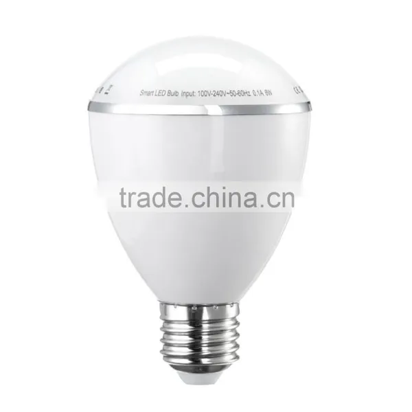 8 Colors 6W 0.1A IR Control Smart LED Bulb photo-5