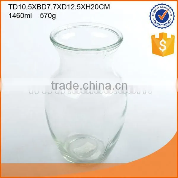 Wholesale Clear Machine Made Cheap Glass Vases photo-6