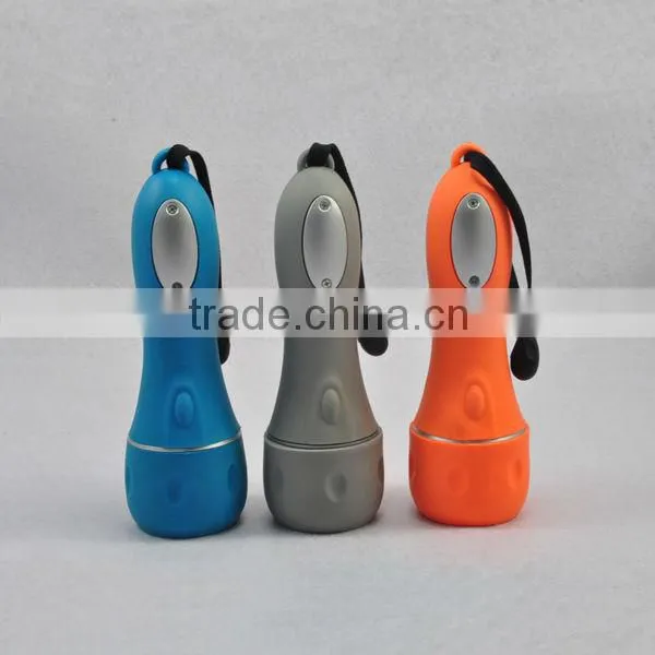 3 LED Rubber Flashlight photo-3