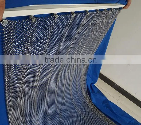 Colors Decorative Metal Curtain Mesh Chain Link Curtains photo-4