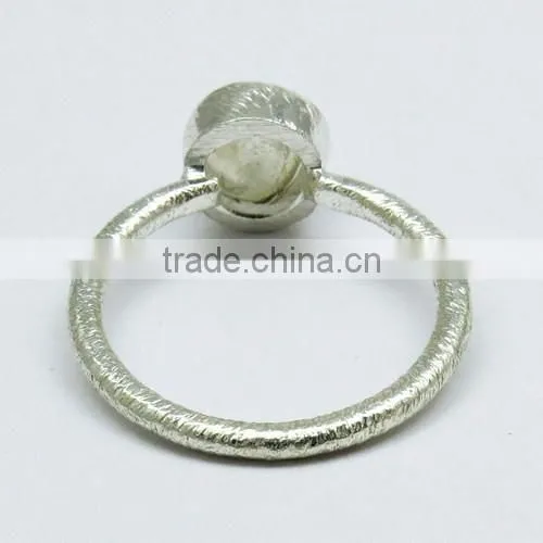 'Rainbow Mist' Moonstone 925 Sterling Silver Ring, Silver Jewelry Exporter, Silver Jewelry Manufacturer photo-5