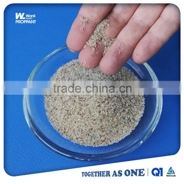 Wanli Resin Coated Sand Proppant for Oil and Gas Field Hydraulic Fracturing photo-5