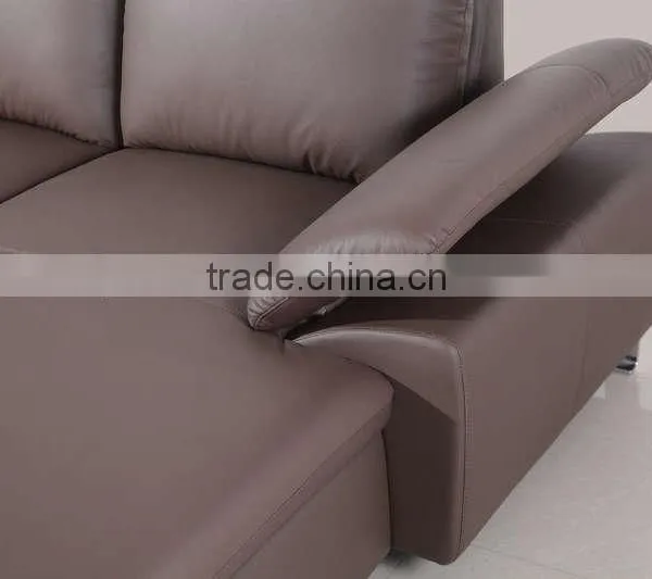 Hotel Lobby Furniture Oversized Leather Sofas Foshan photo-5