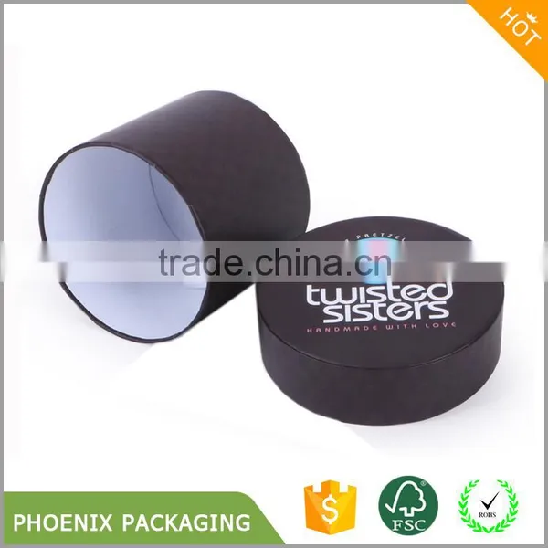 Customized Round Cardboard Paper Box Chocolate Packaging photo-3