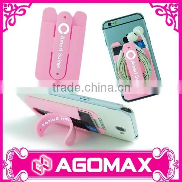 3 in 1 Multiuse Smartphone 3M Adhesive Stand With Card Pocket photo-5