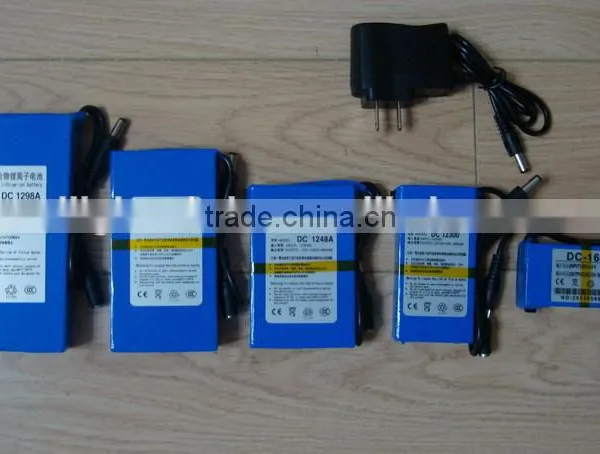 DC12V 3000mAh Li-ion Super Rechargeable Portable Battery photo-5