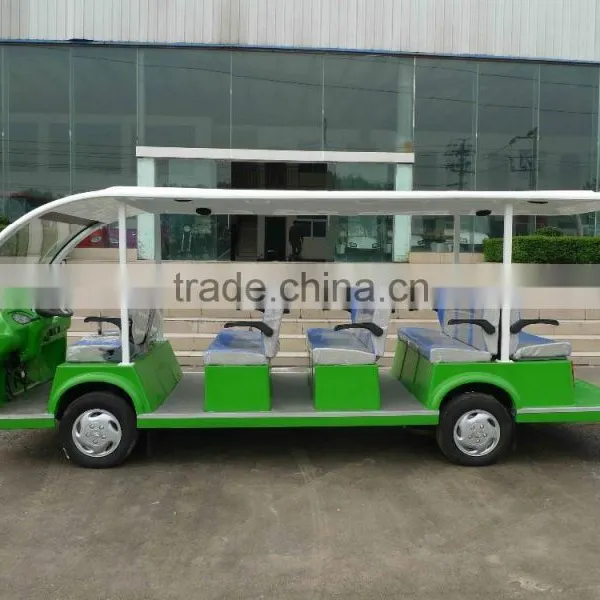 Widely Used Electric Sightseeing Car!!! Double Circuit Hydraulic Braking, Vacuum High-loaded Radial Ply Tire photo-3