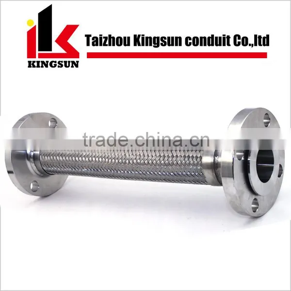 Stainless Steel Flanged Flexible Metal Corrugated Hose