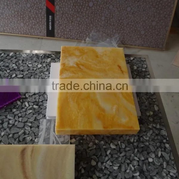 Artificial Pebble Stone Slab for Pebble Top Dinning Table, Marble Top Dining Table photo-2