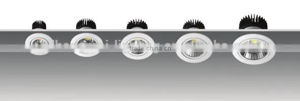 Adjustable LED COB 20W LED Ceiling Recessed Mount Down Light With 1300lm photo-5