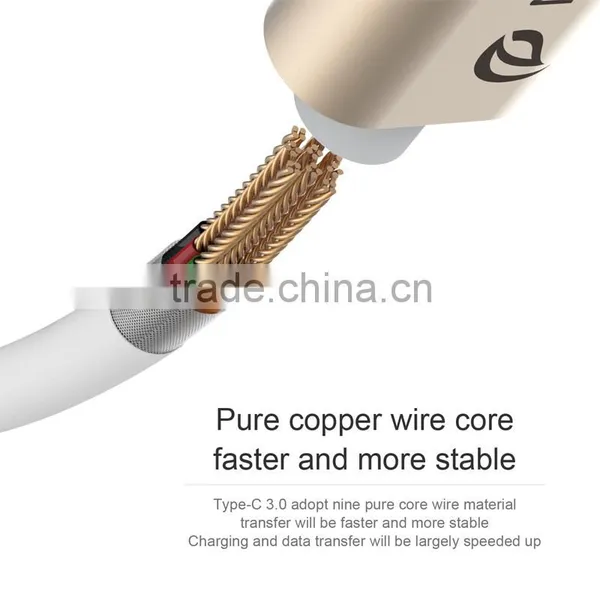 Original Wsken Rich Color Aluminum Shell Not Fade Type C Metal Data Cable Charger Cable For Type-C 3.0 photo-5