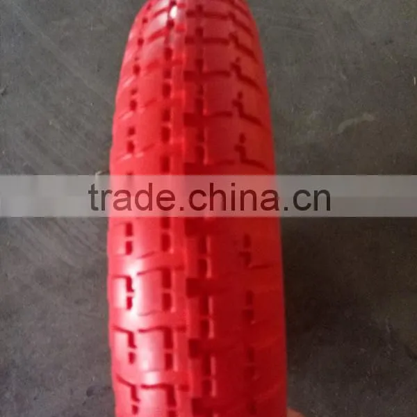 Solid Rubber Wheel for Trolley 5.00-6 PU Foam Wheel photo-4