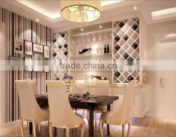 European Modern Wooden Wine Cabinet photo-3