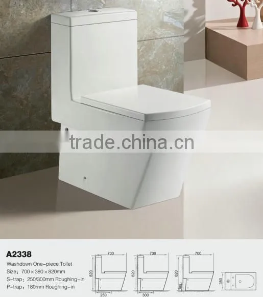 Floor Mounted wc Toilets With Water Saving photo-5