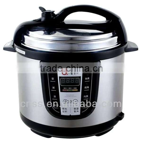 Automatic Electric Pressure Cooker With Stainless Steel Inner Pot