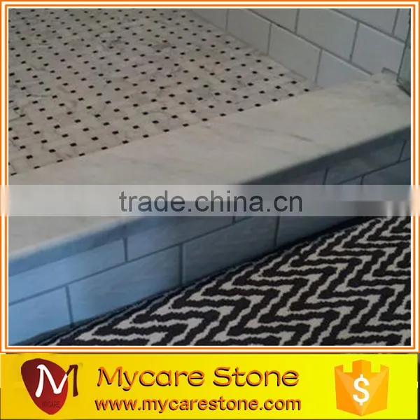 European White Marble Bullnose Window Sill House Decor photo-2