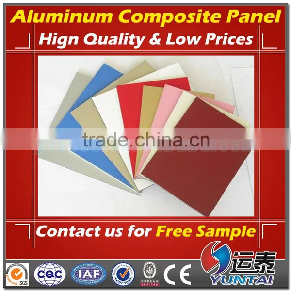 3D Bathroom Waterproof Wall Cladding ACP Sheet Aluminum Composite Panel photo-4