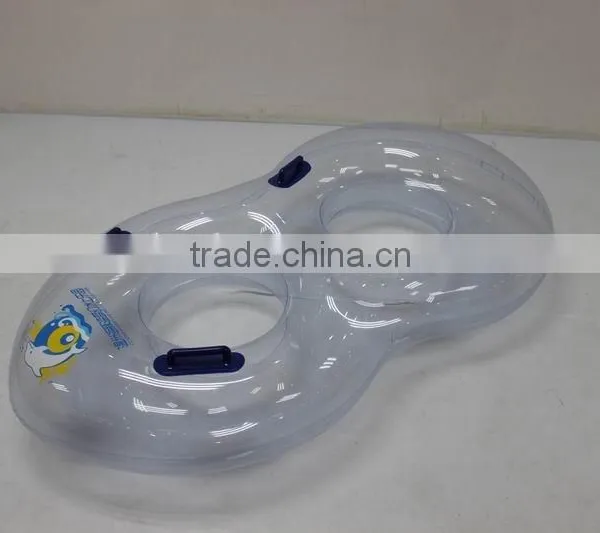 PVC Twin Holes Swim Ring With Hander photo-4