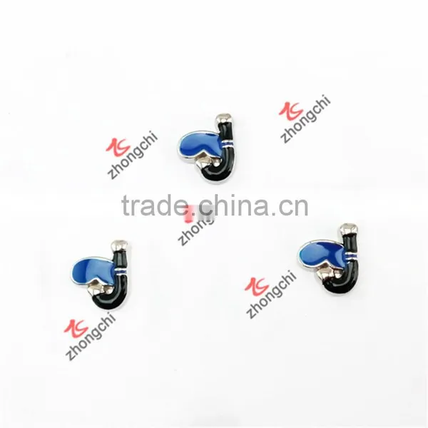 Wholesale Zinc Alloy Floats Dog Lockets Charms for Halloween Gifts (FLC50822) photo-2