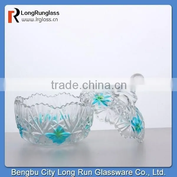 LongRun Homeuse Glassware Flowever Candy Box Wholesale photo-2