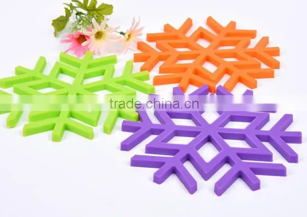 Table Decorative Mesh Snow Style Silicone Table Mat photo-4