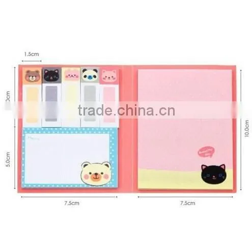 Design Cute Animals Sticker Bookmark Point It Marker Memo Flags Sticky Notes photo-4