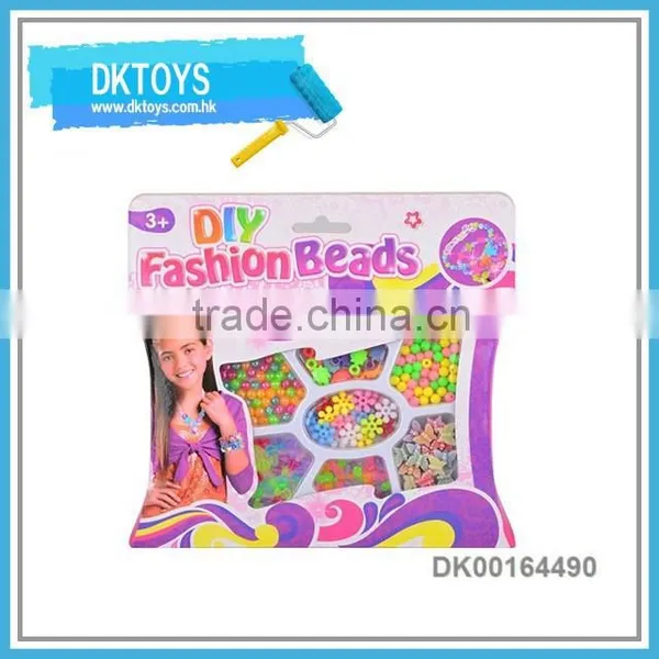 Welcome Girls Gift DIY Jewelry Beads Play Set Toys