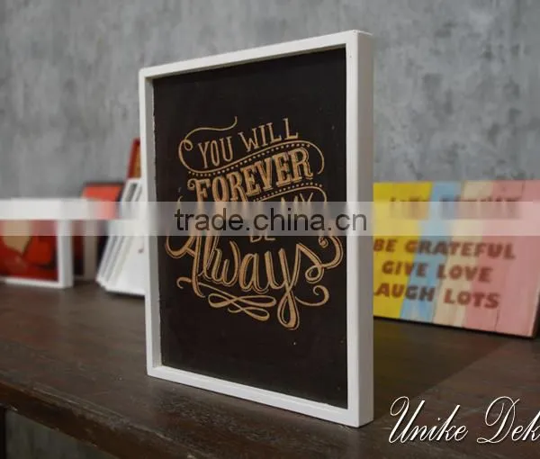 Wooden Vintage Style Sign - Wall Decoration WQ-041 photo-2