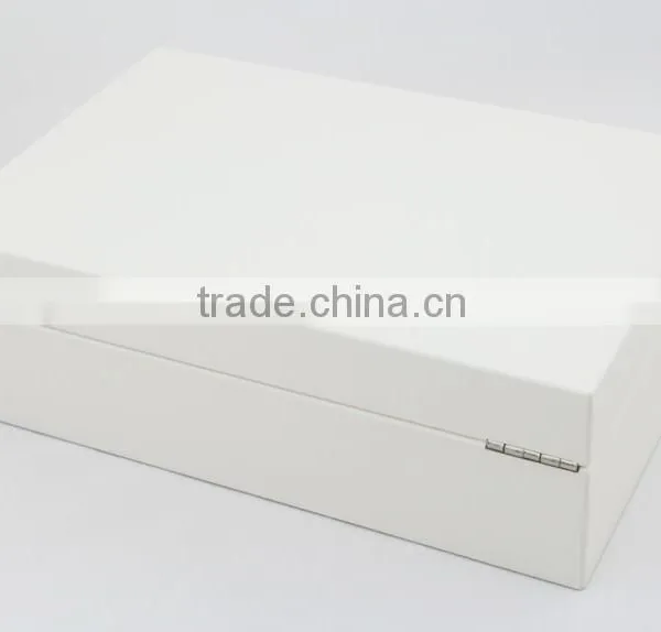 Elegant High Gloss Piano Lacquer White Jewelry Wooden Box photo-4