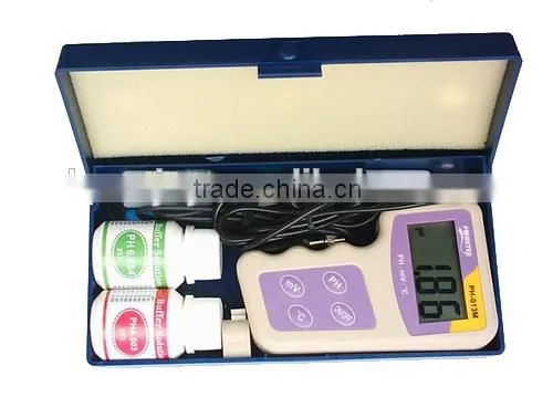Digital Portable Tester ph /mV/Temp Meter(with ph and Temp Electrode) photo-6