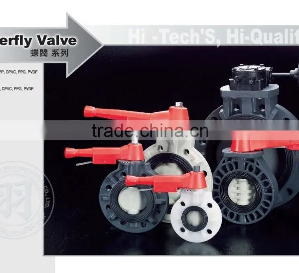 Plastic Butterfly Valve