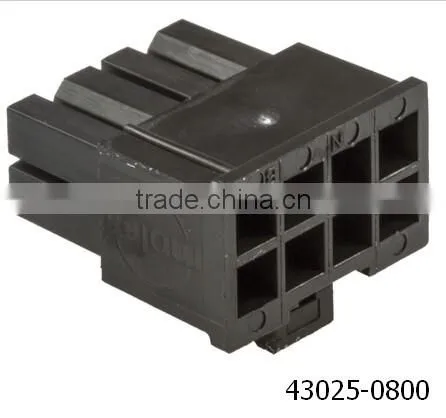 Molex 3.0mm Pitch 8 Pin 43025 Series 43025-0800 Dual Row Wire to Board Wire to Wire Connector photo-2