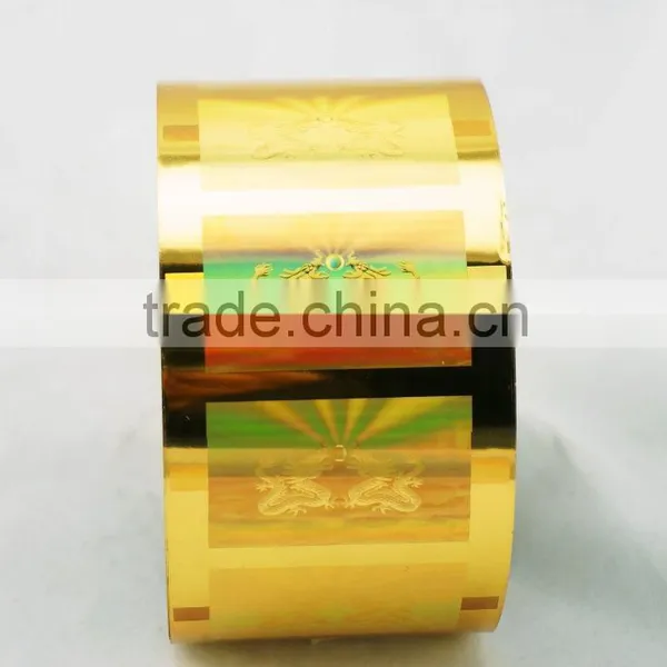 Custom Hologram Hot Stamping Foil Label Sticker photo-5