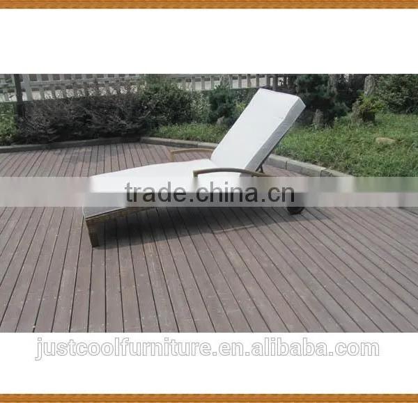Rattan Sun Bed Lounge Garden Furniture photo-2