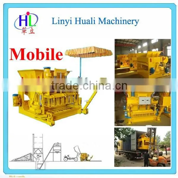 Mobile Brick Making Machine QMY6-25 Used Construction Equipment for Sale photo-2