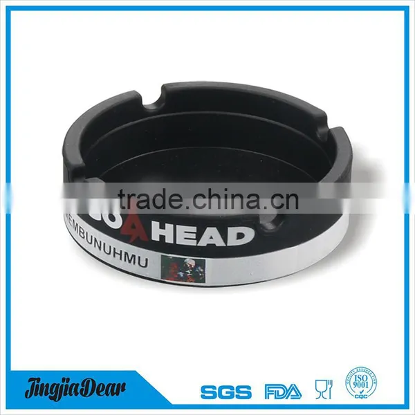 High Quality Round Silicone Ashtray , Personalized Silicone Pocket Ashtray photo-2
