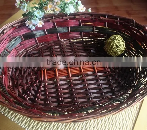 Big Willow Stock Tray; Wicker Serving Tray