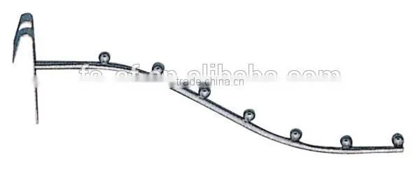 Chrome Metal Display Hook Use for Supermarket photo-3
