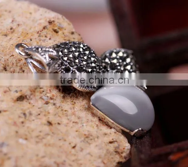 Latest Fashion Jewelry Thailand Sterling Silver Pendant Fit Fashion Necklace photo-4